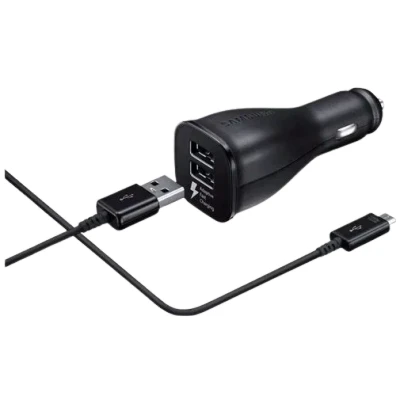 Afbeelding van Samsung Dual Snelle Autolader EP LN920 Wit