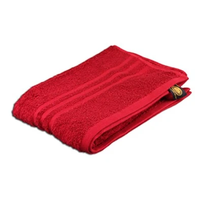 Afbeelding van Gözze Elegante douchehanddoek, Sylt, 100% katoen, dichte basisstof (440 g/m²), 70 x 140 cm bordeaux