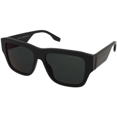 Afbeelding van MARC Jacobs Uomo 842/S 807/MT Occhiali da sole Acetato Nero Verde Squadrata Normale Specchiato