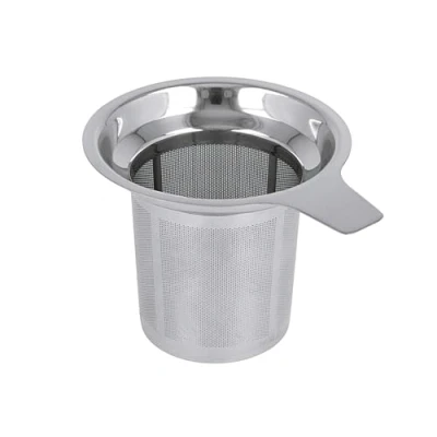 Afbeelding van Metaltex Theezeef 12x9.5x8 cm RVS