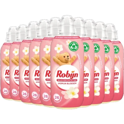 Afbeelding van 10x Robijn Jasmijn Bloesem Wasverzachter 650ml