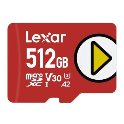 Afbeelding van Lexar Play UHS I 512 GB micro SDXC Flash geheugen klasse 10