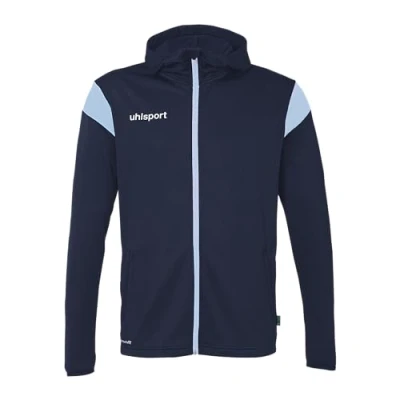 Afbeelding van Uhlsport Squad 27 Jas Met Kap Heren Marine / Hemelsblauw Maat: S