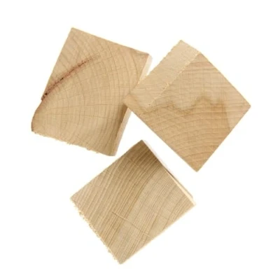 Afbeelding van HENDI Rookhoutstukken, rookblokken, aromatische houtsnippers, rookchips, natuurlijk hout, perfect voor gebruik in pizzaovens en andere buitenovens grills, 3 kg, beuken