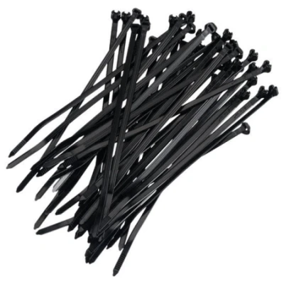 Afbeelding van Kabelbinder zwart 7.6x540mm 100 stuks