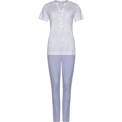 Afbeelding van Pastunette Premium Pyjama with buttons Licht blauw 44