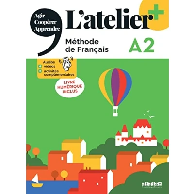 Afbeelding van L&#039;atelier + A2 livre numérique didierfle.app: Avec