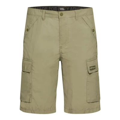 Afbeelding van camel active Cargoshort met regular fit Maat menswear 54IN Donker Groen