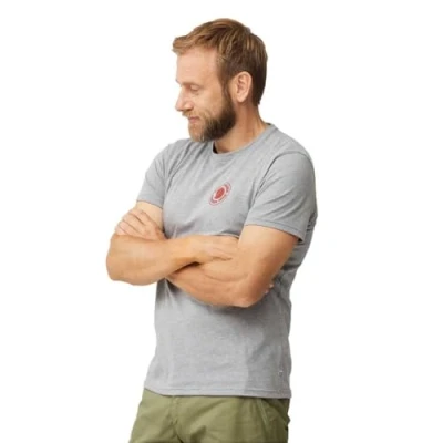 Afbeelding van Fjällräven Tshirt print Grey melange (87313051), Heren, Maat: XL, (87313 051)