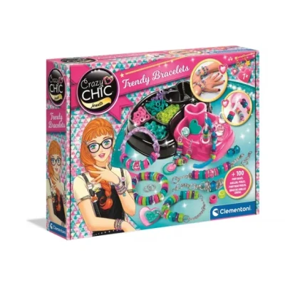 Afbeelding van Clementoni Crazy Chic Armband Met Ringetjes Hobbypakket