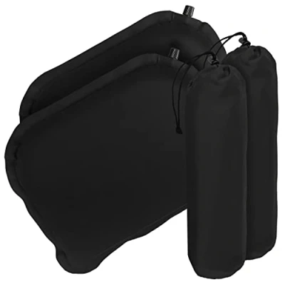 Afbeelding van ALPIDEX Zelf Opblaasbaar Zitkussen Thermo Kussen 40 x 30 3,8 cm Zitmat Thick Draagbaar Isolerend Outdoor Camping Stadion, Kleur:SET OF 2