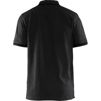 Afbeelding van Blaklader Poloshirt 3389 1050 Zwart/Donkergrijs XS