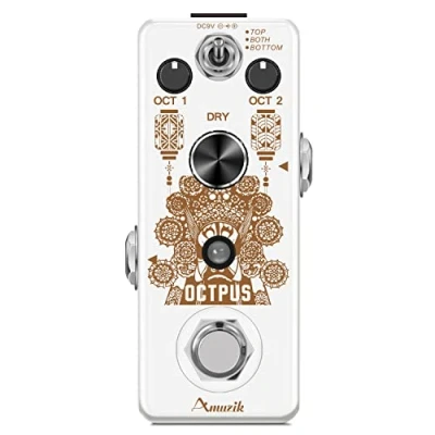Afbeelding van Amuzik Gitaar Octave Effect Pedaal voor Elektrische Precise Polyfonic Effects Generator Octpus Pedalen