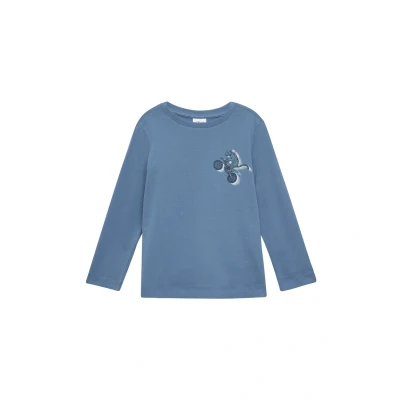 Afbeelding van s.Oliver Longsleeve Tshirt print voor kinderen, Maat: 92/98, Hellblau