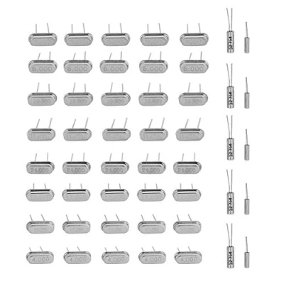 Afbeelding van 50 stks 10 Waarde 32.768 KHz 24 MHz FAI DA TE Crystal Resonators Set Assortimento Oscillatore