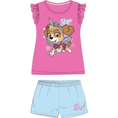 Afbeelding van Paw Patrol pyjama Meisjes shortama Skye Unicorn Maat 98
