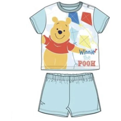 Afbeelding van Disney Winnie the Pooh Baby pyjama lichtblauw maat 74 / 12 maanden