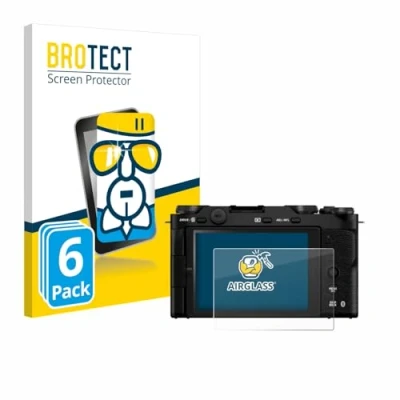 Afbeelding van BROTECT Screenprotector voor Fujifilm X M5 Folie Beschermfolie Beschermglas transparant (6 Stuks)