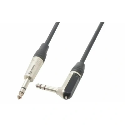 Afbeelding van PD Connex Kabel 6.3 Stereo Haaks 3 meter