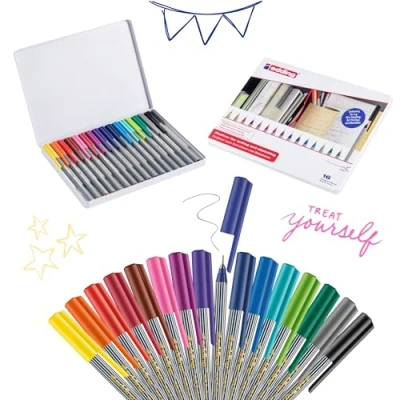 Afbeelding van Edding Fineliner 16 Stuks