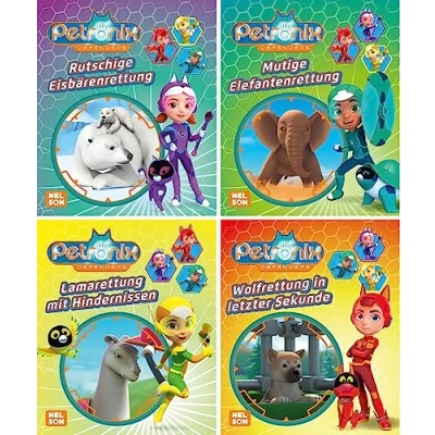 Afbeelding van Nelson Mini Bücher: 4er Petronix Defenders 1 4