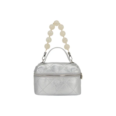 Afbeelding van faina Handtas, Dames, Maat: One Size, Silver