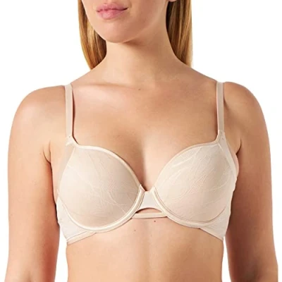 Afbeelding van Triumph Beugel BH, Dames, Maat: 90E, Nude/beige