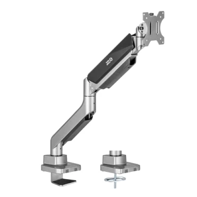 Afbeelding van Ergo Office Monitorstandaard Ondersteuningsmonitor voor 17&quot; 35&quot; Zilver met grijs ER 445
