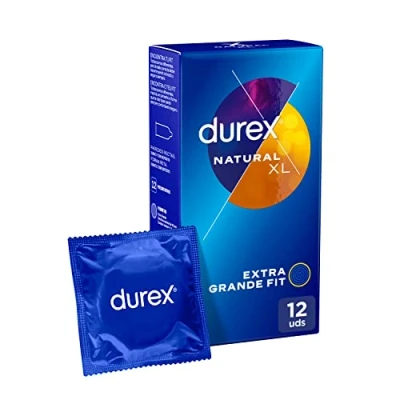 Afbeelding van Profilacticos Durex Natural Xl Easy 12U