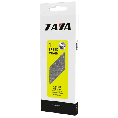 Afbeelding van Taya Ketting 408H antiroest 1/2 x 3/32 1S 112 schakels grijs