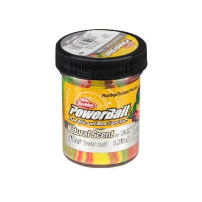 Afbeelding van Powerbait Trout Bait Natural Scent (50 g) Kleur : Glitter Tutti Frutti