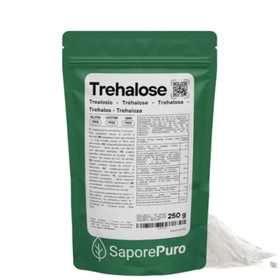 Afbeelding van SaporePuro Trehalose Poeder 250 gr Suiker met lage glycemische index