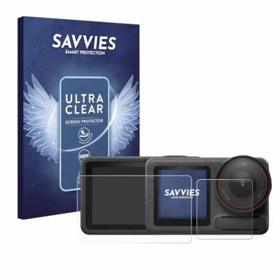 Afbeelding van Savvies Screenprotector voor DJI Osmo Action 5 Pro Folie Beschermfolie transparant (18 Stuks)