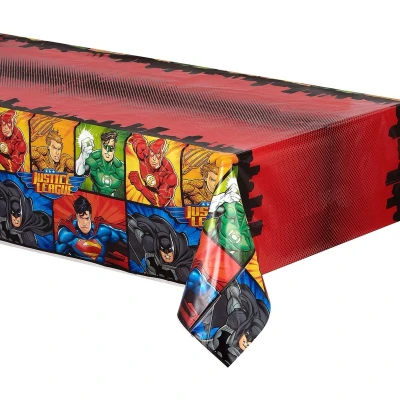 Afbeelding van Superhelden Justice League tafelkleed 1,37cmx2,13cm