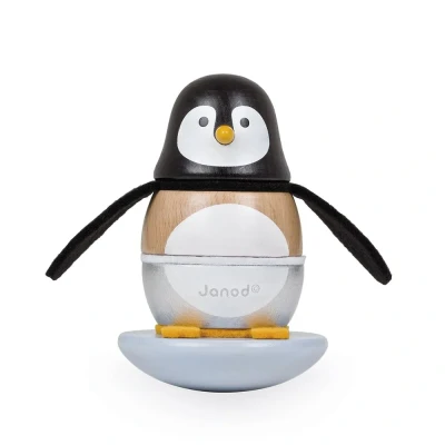 Afbeelding van Janod stapeltuimelaar zigolos pinguïn
