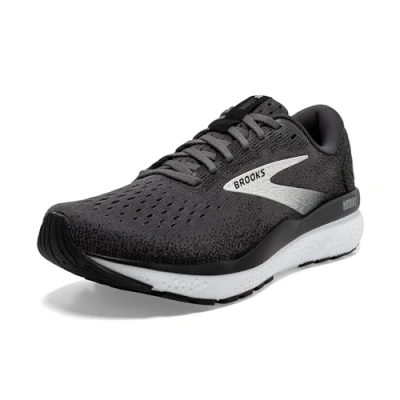 Afbeelding van Brooks Ghost 16 Hardloopschoenen voor op de weg, Dames, Maat: 41, Black grey white Textiel