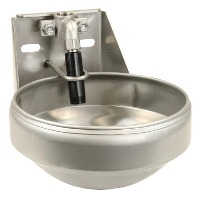 Afbeelding van Suevia Drinkbak model 1229 inox 3/4&quot; reg., Suevia, Grijs Geschikt voor Rundvee Koeien