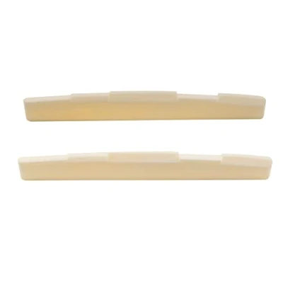 Afbeelding van Musiclily Pro 73,15mm Universeel Gecompenseerd Zadel Been voor 6 snarige Akoestisch Gitaar, Ivoor (2 Stuks)