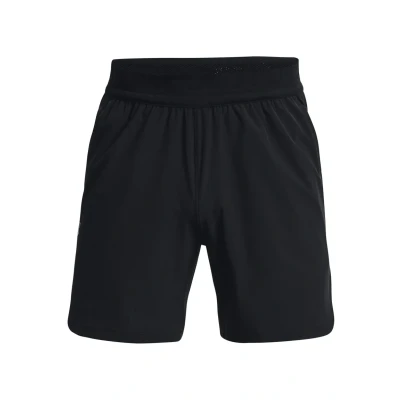 Afbeelding van Under Armour PEAK Korte broeken, Heren, Maat: Small, Black pitch gray