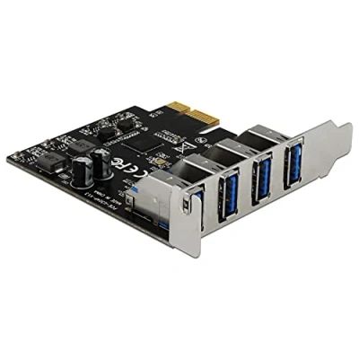 Afbeelding van Delock USB 3.0 PCI Express Karte mit 4 x externen Typ A Buchsen Delo