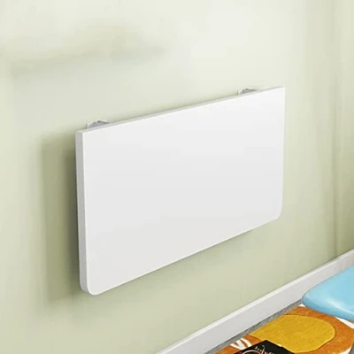 Afbeelding van Wandtafel Neerklapbare tafel Wandbureau wandkeuken Eettafel Opvouwbare wastafel wandplank Computerbureaus Werkstations