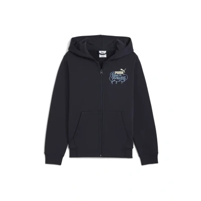 Afbeelding van Puma Sweater met rits voor kinderen, Maat: 140, New navy