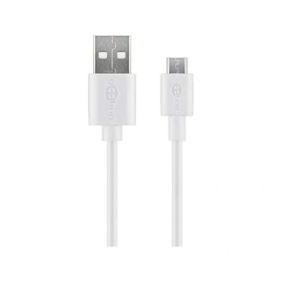 Afbeelding van USB Micro B datakabel 1 meter Goobay