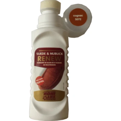 Afbeelding van Ronilux Suede Velours Nubuck Renovator Cognac (Schoenonderhoud Kleurhersteller)