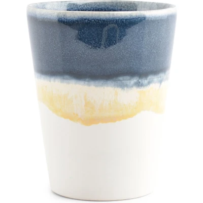 Afbeelding van Salt &amp; Pepper Bekers Flow Blauw 370 ml 4 stuks