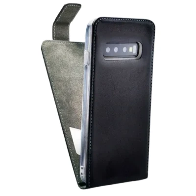 Afbeelding van Mobilize Classic Gelly Flip Case Black Samsung Galaxy S10+
