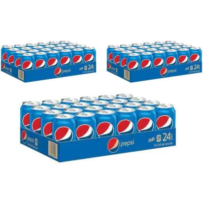 Afbeelding van Pepsi cola Regular blik Triple Pack 3x 24x33 cl NL