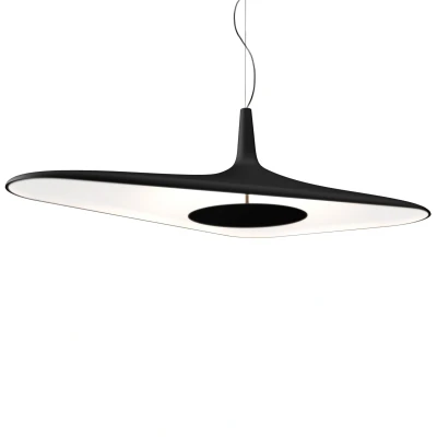 Afbeelding van Luceplan Soleil Noir Hanglamp LED Zwart/wit