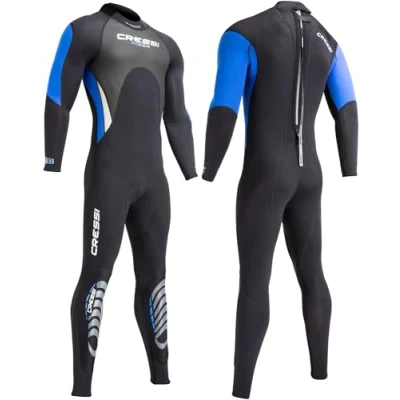 Afbeelding van Cressi Morea Man Monopiece Wetsuit 3mm Ultraspan duikpak voor heren gemaakt van hoogwaardig materiaal