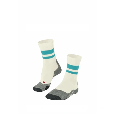 Afbeelding van FALKE Dames Wandelsokken TK2 Explore W So wol functioneel materiaal anti blaar dik 1 paar, Wit Off White 2040, 41 42
